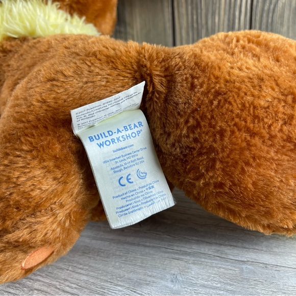 Build-a-Bear Workshop BAB Pokemon Eevee Stuffed Plush NO SOUND - Picture 7 of 16